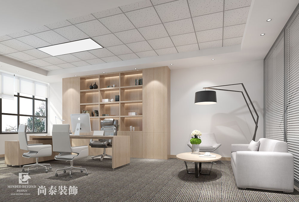 深圳龍華富安娜工業(yè)園國家高新技術(shù)企業(yè)辦公樓裝修設計