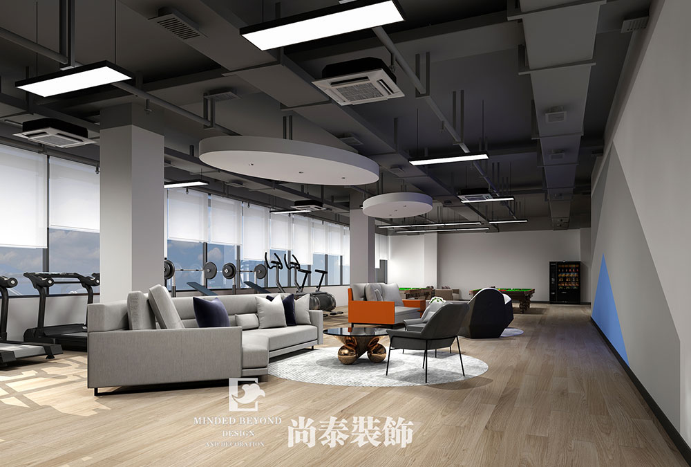 深圳龍華富安娜工業(yè)園國家高新技術(shù)企業(yè)辦公樓裝修設計