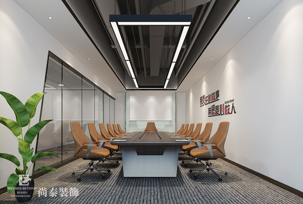 深圳龍華富安娜工業(yè)園國家高新技術(shù)企業(yè)辦公樓裝修設計